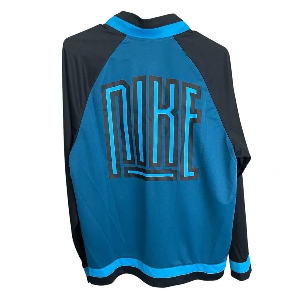 Nike Dri-Fit Mens Jacket Size S Blue Lightweight Athleisure Activewear Sport NWT
